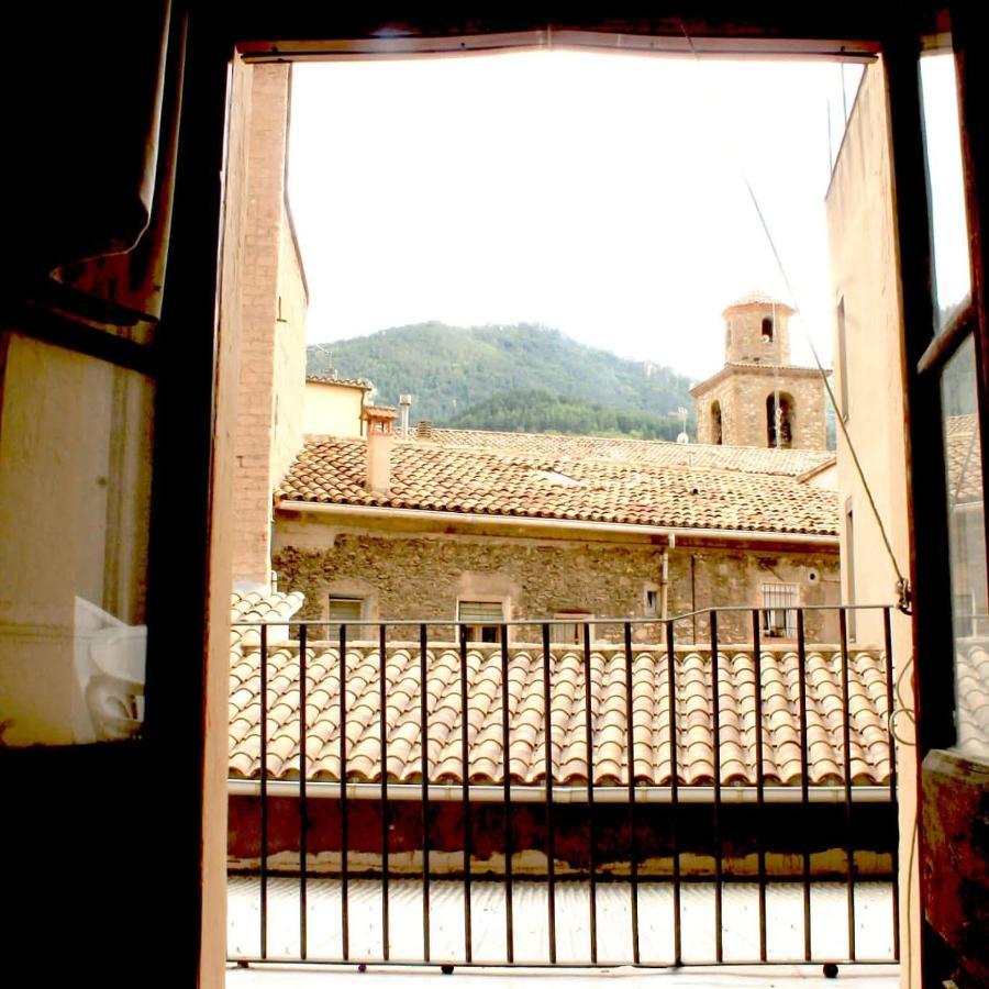 Hostal Fonda Cerdanya La Pobla de Lillet Ngoại thất bức ảnh
